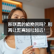 断联真的能挽回吗？别再让距离越拉越远！(图3)