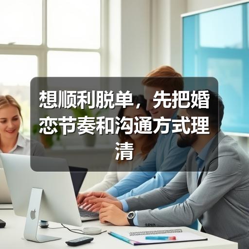 想顺利脱单,先把婚恋节奏和沟通方式理清楚(图2) 想顺利脱单,先把婚恋节奏和沟通方式理清楚(图2)