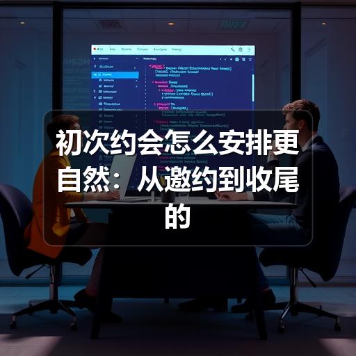 初次约会怎么安排更自然：从邀约到收尾的实