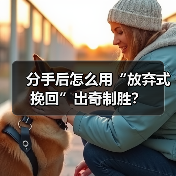 分手后怎么用“放弃式挽回”出奇制胜？(图1)