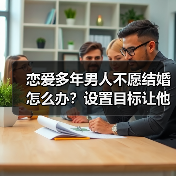 恋爱多年男人不愿结婚怎么办?设置目标让他主动求婚(图4) 恋爱多年男人不愿结婚怎么办?设置目标让他主动求婚(图4)