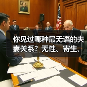 你见过哪种最无语的夫妻关系?无性、寄生、失语婚姻全揭秘(图2) 你见过哪种最无语的夫妻关系?无性、寄生、失语婚姻全揭秘(图2)
