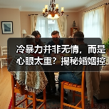 冷暴力并非无情，而是心眼太重？揭秘婚姻控制心理(图3)