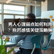 男人心理弱点如何利用？挽回感情关键策略揭
