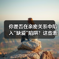 你是否在亲密关系中陷入缺爱陷阱？这些表现你中了几条？(图3)