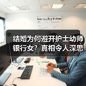 结婚为何避开护士幼师银行女？真相令人深思(图2)
