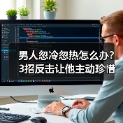 男人忽冷忽热怎么办？3招反击让他主动珍惜你(图2)
