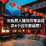 出轨男人睡觉异常表现，这4个信号要留意！(图1)