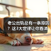 老公出轨总有一条原因？这3大定律让你看清
