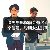 渣男想甩你前会有这3个信号，聪明女生别再