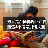 男人是否值得挽回?看清这4个信号别错失真爱(图2) 男人是否值得挽回?看清这4个信号别错失真爱(图2)