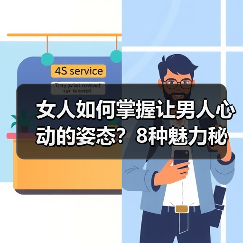 女人如何掌握让男人心动的姿态?8种魅力秘诀揭秘(图1) 女人如何掌握让男人心动的姿态?8种魅力秘诀揭秘(图1)
