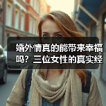 婚外情真的能带来幸福吗?三位女性的真实经历揭露真相(图4) 婚外情真的能带来幸福吗?三位女性的真实经历揭露真相(图4)