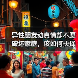异性朋友动真情却不愿破坏家庭,该如何抉择?(图4) 异性朋友动真情却不愿破坏家庭,该如何抉择?(图4)