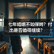 七年婚姻不如保姆？付出是否值得继续？(图4)