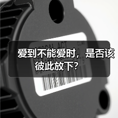 爱到不能爱时，是否该彼此放下？