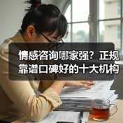 情感咨询哪家强?正规靠谱口碑好的十大机构评测(图2) 情感咨询哪家强?正规靠谱口碑好的十大机构评测(图2)
