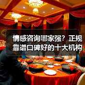 情感咨询哪家强?正规靠谱口碑好的十大机构评测(图3) 情感咨询哪家强?正规靠谱口碑好的十大机构评测(图3)