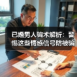 已婚男人骗术解析:警惕这些情感信号防被骗(图3) 已婚男人骗术解析:警惕这些情感信号防被骗(图3)