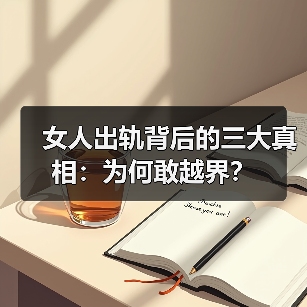 女人出轨背后的三大真相：为何敢越界？
