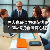 男人真爱会为你花钱吗？3种情况看清真心程