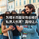为何不自爱女性总被自私男人伤害？真相让人