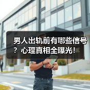 男人出轨前有哪些信号?心理真相全曝光!(图4) 男人出轨前有哪些信号?心理真相全曝光!(图4)