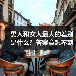 男人和女人最大的差别是什么?答案意想不到(图2) 男人和女人最大的差别是什么?答案意想不到(图2)