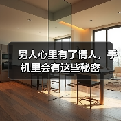 男人心里有了情人,手机里会有这些秘密(图2) 男人心里有了情人,手机里会有这些秘密(图2)