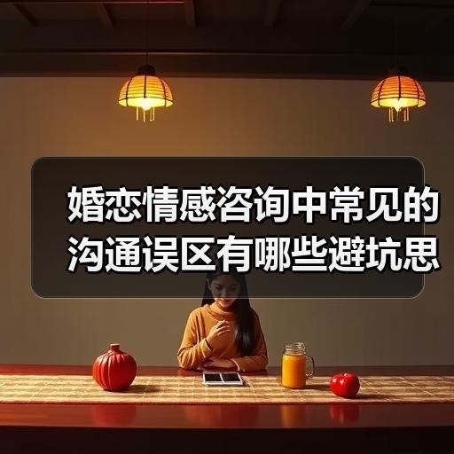 婚恋情感咨询中常见的沟通误区有哪些避坑思路 - 智穹界佳偶婚恋网