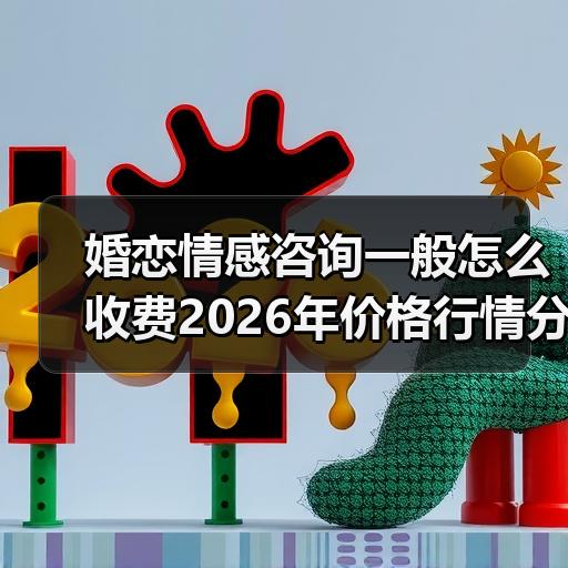 婚恋情感咨询一般怎么收费2026年价格行