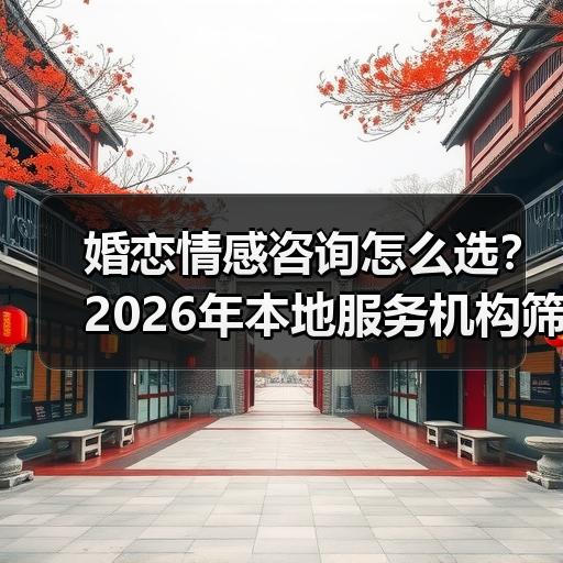 婚恋情感咨询怎么选？2026年本地服务机
