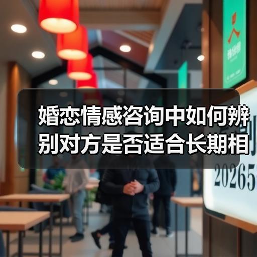 婚恋情感咨询中如何辨别对方是否适合长期相