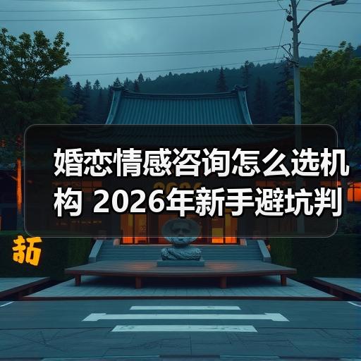 婚恋情感咨询怎么选机构 2026年新手避