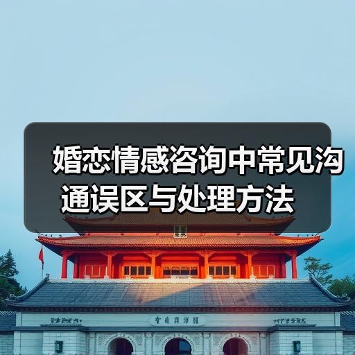 婚恋情感咨询中常见沟通误区与处理方法