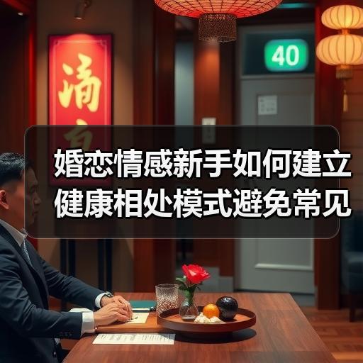婚恋情感新手如何建立健康相处模式避免常见